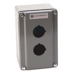 Allen-Bradley 800T-4TZY 800T and 800H Accessories,  Push Button Enclosure, Surface, 4 Holes, Type 4/13, Yellow Painted