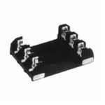 Bussmann H250 Fuse Block, 250 VAC/VDC, 61 to 100 A, 3 Poles, H, 8 to 1/0 AWG Wire