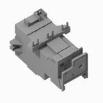 Allen-Bradley 592-1EFDC NEMA Overload Relay, Electronic, Selectable Trip Class 10 20 15 30, Selectable Manual or Auto Manual Reset, 3.2 16.0 A, 1 Normally Open Contact and 1 Normally Closed Contact, Mounts to NEMA Size 0 2 Bulletin 500 Contactors,
