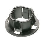 Arlington 4400 Knockout Conduit Bushing, 1/2 in Trade, Plastic