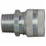 Appleton® CG-1850 Strain Relief Straight Cord Connector, 1/2 in Trade, Cable Openings: 3/16 to 5/16 in, Aluminum