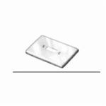 O-Z/Gedney FS1-SCS Device Box Cover, 11.4 in L x 4.9 in W x 0.1 in D, Flat/Toggle Switch Cover, Steel