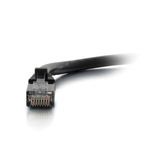 Quiktron® C2G® 03988 Snagless UTP Ethernet Network Patch Cable, Category: Cat 6, 24 AWG Stranded Bare Copper Conductor, 8P8C RJ45 Male Connector, 30 ft Cord Length