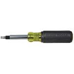 Klein® 32557 10-in-1 Heavy Duty Multi-Bit Screwdriver, Measurement System: Imperial, 7 Piece, Cushion Grip Handle, Steel