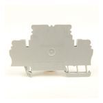 Rockwell Automation Spring Clamp Terminal Block,Two-Circuit Feed-Through Block,1.5 mm (# 22 AWG - # 16 AWG),Standard Feedthrough,Gray (Standard),