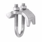 Crouse-Hinds RAC250HD Right Angle Conduit Clamp, 2-1/2 in, For Use With Rigid/IMC Conduit, Malleable Iron, Hot Dipped Galvanized