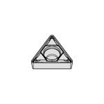 Kennametal® 5639781 Screw-On Turning Insert, TCMT Insert, 2151 Insert, Triangle Shape, Neutral Cutting Direction, Carbide, Manufacturer's Grade: KCK20B