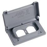 Carlon® E98DHGN-CAR Weatherproof T-Box Cover, 4.62 in L x 4.62 in W x 2 in D, Lexan®