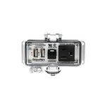 GracePort P-P22#2R2-F3R0 PANEL INTERFACE CONNECTOR WITH USB TYPE QTY 2 A/F TO A/F, RJ45, PMH, UL TYPE 4, SIMPLEX OUTLET, NO CB