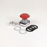 Rockwell Automation 800T-FXJNP16RA7 Illuminated Push-Pull Switch, 30.5 mm, 1NCLB-1NC Contact Configuration, Jumbo Mushroom Head/Push/Pull Operator, Red