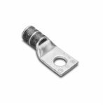 BURNDY® HYLUG™ YA6CLBOX YA-L 1-Hole Compression Lug With Inspection Window, 6 AWG Copper Conductor, Die Code: 7/374, 1/4 in Stud, Copper