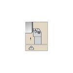 Kennametal® 1096231 Kenloc™ Indexable Turning Toolholder, MTFN Tool Holder, Insert Compatibility: TN..432, Left Hand Cutting Direction, 1 in H x 1 in W Shank, 0 deg Lead Angle, -5 deg Negative Rake, 6 in OAL