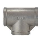 Midland Industries 63251 Pipe Tee, 1/4 in Nominal, NPT End Style, SCH 40, 150 lb, 316 Stainless Steel, Import