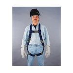 Miller® by Honeywell 650K-7/UBL Harness, Universal, 400 lb Load, Kevlar®/Polyester Strap, Mating Leg Strap Buckle, Mating Chest Strap Buckle, Friction Shoulder Strap Buckle, Carbon Steel Hardware, Blue