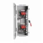 Siemens DTNF361J Heavy Duty Non-Fusible Safety Switch, 600 VAC, 30 A, 30 hp, TPDT Contact Form, 3 Pole