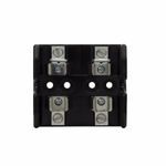 Bussmann T60060-2CR Open Fuse Block With Reinforced Spring, 600 VAC/VDC, 31 to 60 A, Class T, 2 AWG Wire, 2 Poles