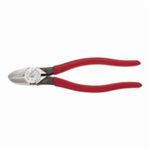 Klein® D220-7 Heavy Duty Hot Riveted Diagonal Cutting Plier, Short Jaw, 1 in L x 31/32 in W x 1/2 in THK Jaw, Steel Jaw
