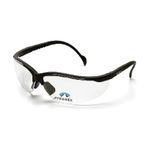 Pyramex® Venture II® SB1810R15 Bi-Focal Lens Reader Protective Glasses, Scratch-Resistant Lens Coating, Clear Lens, Wraparound Frame, Black Frame, Nylon/Polycarbonate Frame, Polycarbonate Lens, Specifications Met: ANSI Z87.1