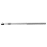 Klein® K16 Screw Holding Screwdriver, Phillips® Point, #1, #3 Point, Steel Shank, 7 in OAL, Plastic Handle, Polished Chrome, Specifications Met: ASME Specified, Insulated: No, No Magnetized Tip, No ESD-Safe