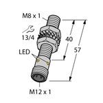 Turck BI1.5-EG08-AP6X-H1341 Inductive Sensor, Inductive Sensing Method, 3-Wire DC PNP Output, 1NO Contact Configuration