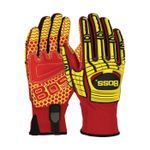Boss® 120-MP2415/XL High Performance Impact Resistance Gloves, XL, Spandex Back/TPR, Slip-On Cuff, ANSI Cut-Resistance Level: A5