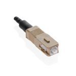 FastCAM® 49991-MSC Fiber Optic Connector, SC Connector, OM1 Multi-Mode Fiber, 62.5/125 um, Pre-Radiused Zirconia Ferrule
