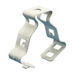 Caddy® 16M Snap Close Conduit/Pipe Clamp, 1 in, Spring Steel, Caddy® Armour