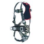 Miller® by Honeywell Revolution™ RKNAR-QC/S/MBK Arc Rated Quick-Connect Harness With Kevlar® Nomex™ Webbing, S/M, 400 lb Load, Polyester Strap, D-Ring Shoulder Strap Buckle, Steel Hardware, Black