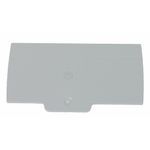 Allen-Bradley 1492-EBP10PD3-BRE Terminal Block,  Push in connection,  IEC,  End Barrier,  For use with the multiple color version 2.5mm terminals,  Grey,  Package Qty 20