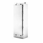 nVent HOFFMAN A72H3124SS6FS A4SL 1-Door Enclosure, 72.06 in L x 31.06 in W x 24.06 in D, NEMA 3/3R/4/4X/12/13, 316L Stainless Steel