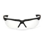 Pyramex® SCH4810DT Reatta® Safety Glasses, H2X Anti-Fog/Scratch-Resistant Lens Coating, Clear Lens, Charcoal Frame, Polycarbonate Frame, Polycarbonate Lens, Specifications Met: ANSI Z87.1