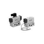 SMC® VQ7-6-FG-S-3Z VQ7-6 5-Port Solenoid Valve, 0.15 to 1 MPa Pressure