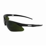 Bouton® 250-AN-10119 Anser™ 250-AN Dual Unisex Safety Glasses With Adjustable Neck Cord, Anti-Scratch Lens Coating, Filter Shade 5.0 IR Lens, Semi-Rimless Frame, Black Frame, Polycarbonate Frame, Polycarbonate Lens, Specifications Met: ANSI Z87.1