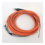 Rockwell Automation SpeedTEC Cable, Motor Power With Brake Wires, SpeedTec DIN Connector, Drive-end, Flying-lead, 16 AWG, Standard (Non-Flex), 5 Meters