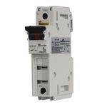 Bussmann CUBEFuse™ CCP-1-30CF Compact Circuit Protector, 600 VAC/125 VDC, 30 A, 1 Pole, Class CF Fuse, 18 to 6 AWG Wire