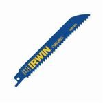Irwin® 372110P5 Linear Edge Heavy Duty Reciprocating Saw Blade, 12 in L x 3/4 in W, 10/14 TPI, Bi-Metal Body