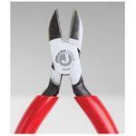 Jonard Tools® DIAGB5 Diagonal Cutting Plier, 3/4 in L x 1/2 in W x 11/32 in THK Jaw, 5-1/8 in OAL, Diagonal Cut