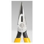 Jonard Tools® JIC-842 Long Nose and Side Cutting Plier, Knurled/Serrated Jaw, 1-7/8 in Jaw Length, 11/16 in Jaw Width