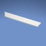 Panduit® Pan-Pole® T70CIW10 T-70 Raceway Cover, 10 ft L x 2.76 in W x 0.36 in H, PVC, Office White
