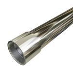 Calbrite™ S62010CT00 Threaded End Rigid Metal Conduit With Coupling, 2 in Trade, 2.067 in ID x 2-3/8 in OD, 10 ft L, 316 Stainless Steel