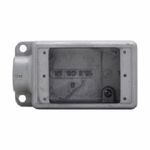 Crouse-Hinds Condulet® FD1 1-Entry Type FD Deep Conduit Device Box With Mounting Lug, Ground Screw, Feraloy® Iron Alloy, 1 Gang, 5-5/32 in H x 2-3/4 in W x 2-11/16 in D Dimensions