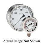 NOSHOK 25-500-1000-PSI Corrosion-Resistant Heavy Duty Pressure Gauge, 2-1/2 in Dial, 0 to 1000 psi Measuring, 1/4 in NPT Connection, +/-1.6% Full Scale Accuracy, Glycerin Liquid Filled