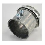 Bridgeport® 235-DC2 Conduit Connector, 2 in Trade, For Use With: Steel/Aluminum EMT Conduit, Die Cast Zinc, Ball Burnished/Mirror Smooth