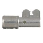 Panduit® Pan-Term® DR10-250-L Female Disconnect, 12 to 10 AWG Conductor, 0.25 in Tab, Sleeve Barrel, Brass, Metallic, Insulated: Non-Insulated