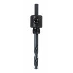 Lenox® 1779803 Standard Hole Saw Arbor, 1/4 in Arbor, 1/4 in Shank, 1/4 in Pilot Drill, Steel