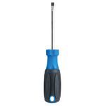 Jonard Tools® SDC-144 Screwdriver, Cabinet Slotted Point, 1/4 in Point, S2 Steel Shank, 8-11/32 in OAL, Rubber Handle