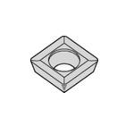 Kennametal® 3583785 4-Cutting Edge T-Slot Milling Insert, SDMT Insert, 120408 Insert, Solid Carbide, Manufacturer's Grade: KC735M, Square Shape
