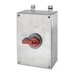Wiring Device-Kellems Circuit-Lock® HBLDS10SS 2-Position Heavy Duty Non-Fusible Square Top Disconnect Switch, 600 VAC, 100 A, 50 hp, 3 Pole
