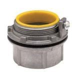 Crouse-Hinds CHG3 Commercial Ground Conduit Hub, 1 in For Use With: IMC/Rigid Conduit, Zinc, Natural