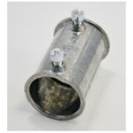 Bridgeport® 242-DC Conduit Coupling, 1 in, For Use With: Aluminum/Steel EMT Conduit, Die Cast Zinc, Ball Burnished/Mirror Smooth
